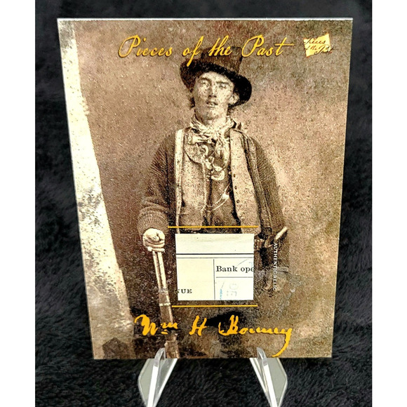 Authentic Outlaw Billy The Kid Bank Note Relic Own a Piece of History - Picture 1 of 4